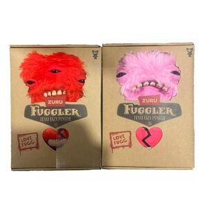 Zuru Fuggler Love Fugg Red & Pink Plush | Valentine’s Day Gift | Ships SAME DAY